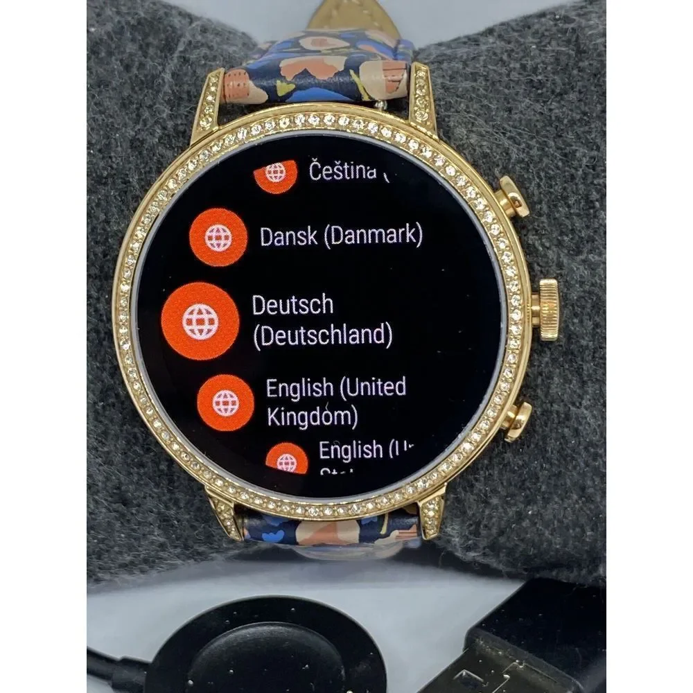 Fossil Gen 4 Authentic Genuine Digital Dial Smart Wrist Watch FTW6011 LT755